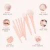 Professional makeup brush set, durable, multi-functional makeup bag, portable beauty tool combination details Picture